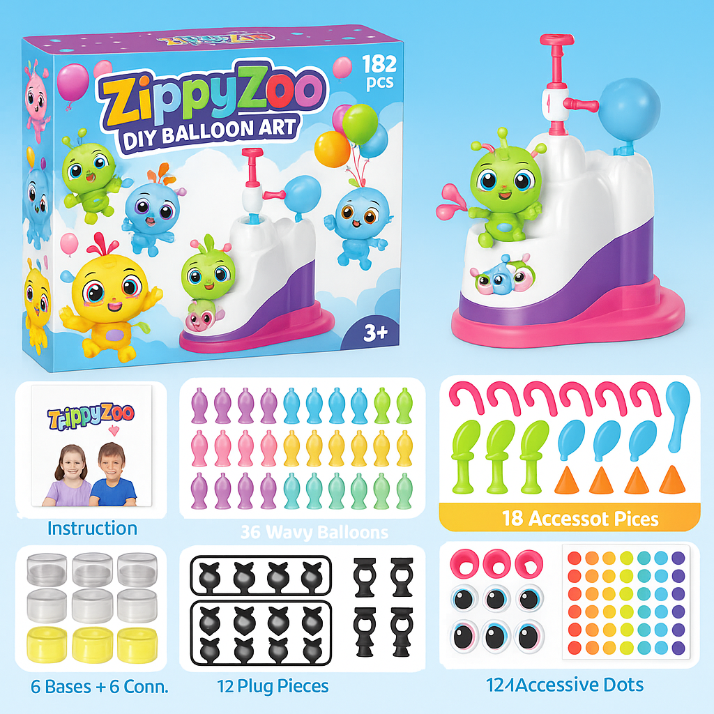 Kiddicraftz - DIY Ballon art for Kids