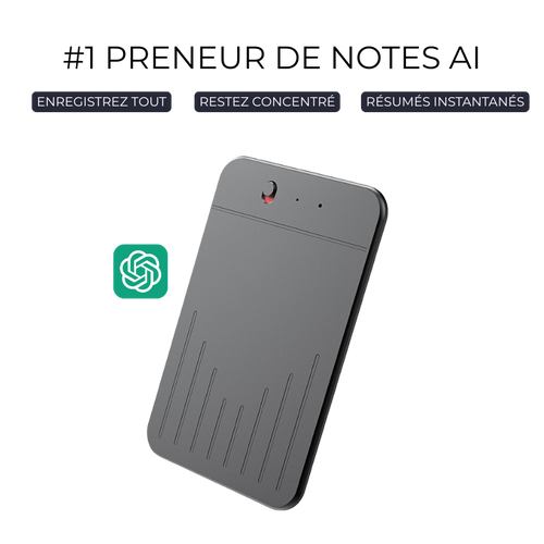 NoteClip Pro - Enregistreur vocal IA