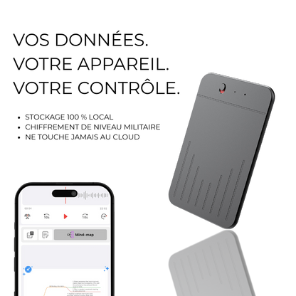 NoteClip Pro - Enregistreur vocal IA