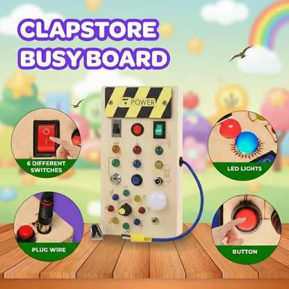 TinkerTots - Montessori Wooden Switch Board