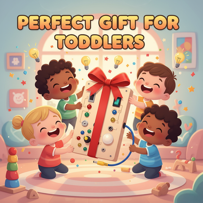 TinkerTots - Montessori Wooden Switch Board